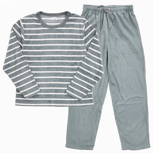 パジャマ メンズ 部屋着 ルームウェア 上下セット フリース セットアップ 長袖 | ブランド登録なし | 02