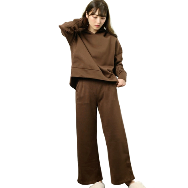 ルームウェア 部屋着 暖かい レディース パジャマ パーカー 上下セット 裏起毛 おしゃれ | ブランド登録なし | 05