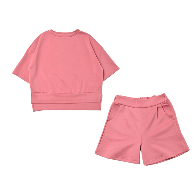 ルームウェア 部屋着 ショートパンツ セットアップ おしゃれ 可愛い 七分袖 ダンボールニット | ブランド登録なし | 04