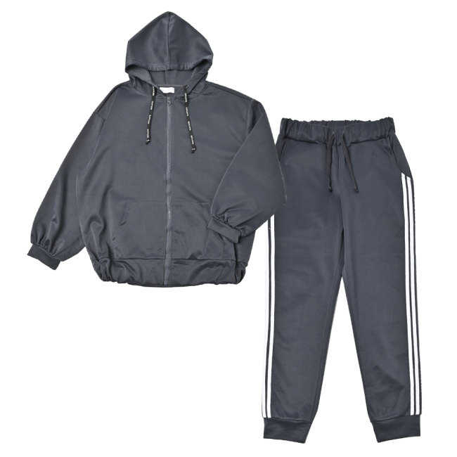 ルームウェア 部屋着 ラインパンツ セットアップ おしゃれ 可愛い 七分袖 ダンボールニット | ブランド登録なし | 03