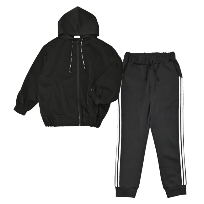 ルームウェア 部屋着 ラインパンツ セットアップ おしゃれ 可愛い 七分袖 ダンボールニット | ブランド登録なし | 01