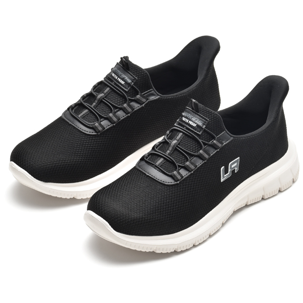 メンズスニーカー ハンズフリー スリッポン 立ったまま履ける シューズ 軽量 幅広 履きやすい 普段履き 靴 L-203 ラーキンス | LARKINS | 02