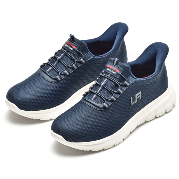 メンズスニーカー ハンズフリー スリッポン 立ったまま履ける シューズ 軽量 幅広 履きやすい 普段履き 靴 L-203 ラーキンス | LARKINS | 03