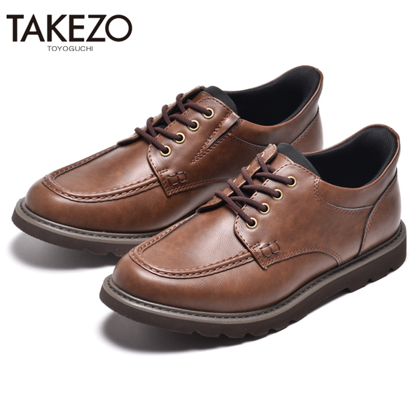 TAKEZO ウォーキングシューズ メンズ スリッポン スニーカー ハンズフリー 秒足革命 紳士靴 ビジネスシューズ 仕事 革靴 | TAKEZO | 02