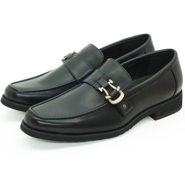 ビジネスシューズ ローファー カジュアル 靴 ビット メンズ 軽量 スリッポン | ブランド登録なし | 01