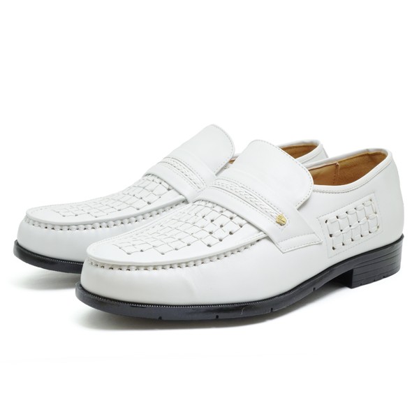 ビジネスシューズ 通気性 蒸れにくい 幅広 4E メンズ ローファー メッシュ | ブランド登録なし | 02