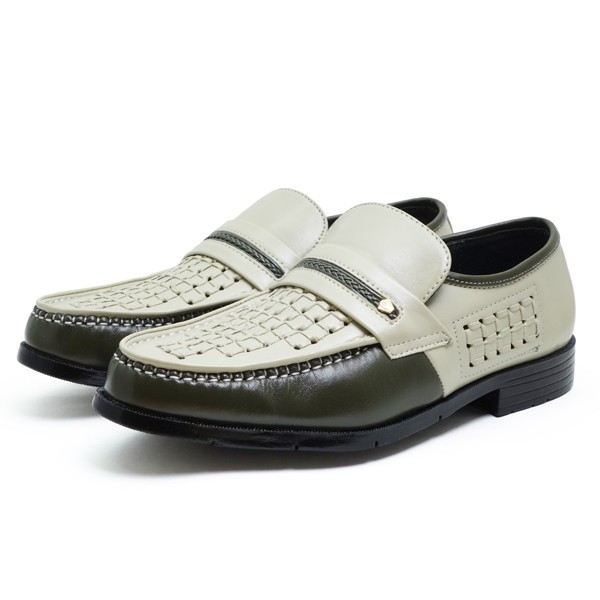 ビジネスシューズ 通気性 蒸れにくい 幅広 4E メンズ ローファー メッシュ | ブランド登録なし | 03