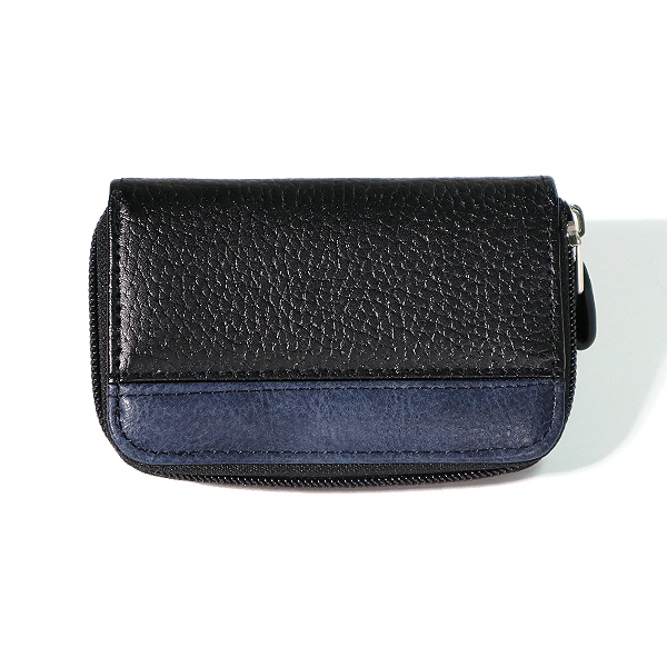 小銭入れ 財布 メンズ 牛革 ウォレット 二つ折り コンパクト ポイント消化 | ブランド登録なし | 01