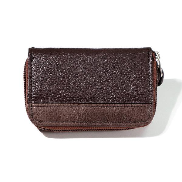 小銭入れ 財布 メンズ 牛革 ウォレット 二つ折り コンパクト ポイント消化 | ブランド登録なし | 02