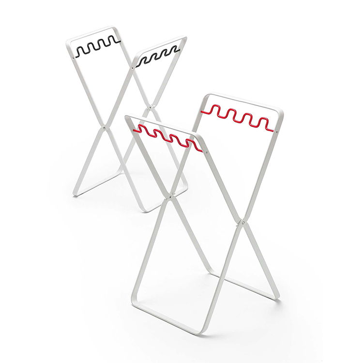 山崎実業 プレート キッチン Plate レジ袋スタンドプレート ブラック 6190 台所 ゴミ袋掛け シンプル 整理整頓 分別 ゴミ箱 | Plate(山崎実業) | 03