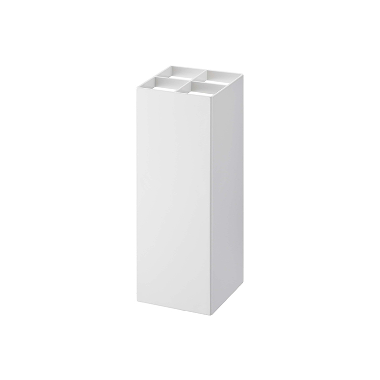 山崎実業 傘立て smart かさたて スマート 4本収納 傘たて 傘収納 傘スタンド 玄関収納 スリム収納 エントランス ホワイト 6718 ブラック 6719 | 山崎実業 | 01