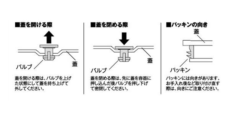 山崎実業 タワー tower バルブ付き密閉コーヒーキャニスタータワー ホワイト 6907 ブラック 6908｜assistone｜11