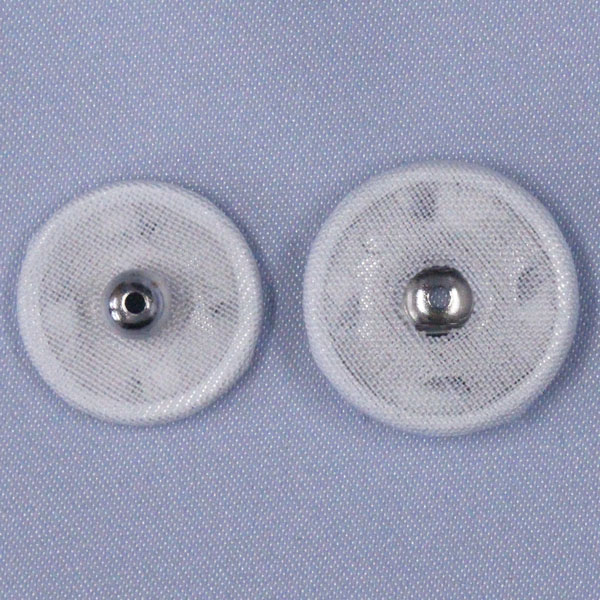 ボタン くるみボタン スナップボタン 12mm 01 白 N 6セット NO.1508 縫い付けタイプ ボタン 手芸 通販 :1508-01-12:assure  アシュレ 通販 