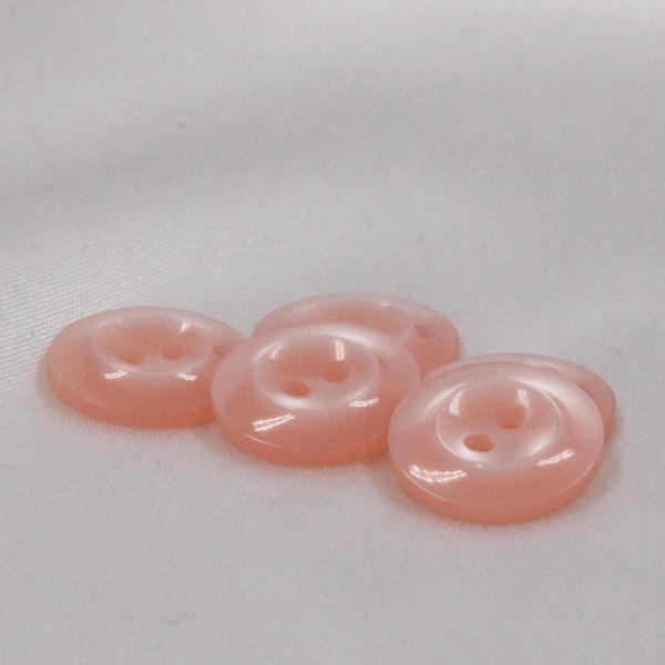 FlashTap ボタン30mm 10個 クリアピンク ボタン プラスチックボタン 15mm 12/桃色 ピンク 10個入 シャツ