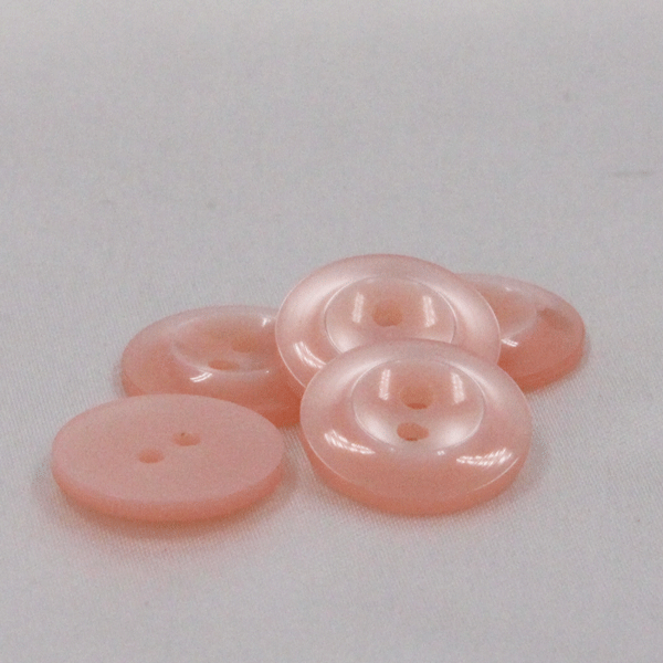 FlashTap ボタン30mm 10個 クリアピンク ボタン プラスチックボタン 18mm 12/桃色 ピンク 10個入 シャツ