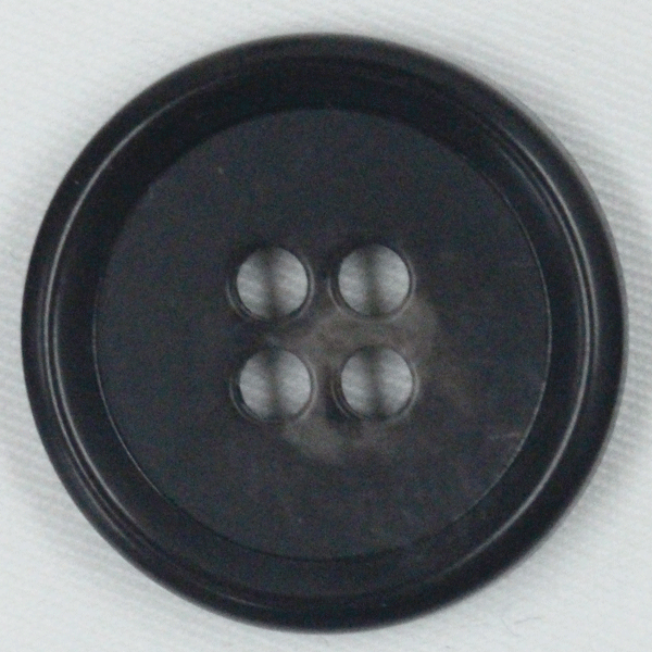数量は多い ボタン プラスチックボタン 59 紺 15mm 1個入 水牛調 シャツ ブラウス ジャケット スーツ袖向 手芸 通販 