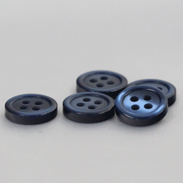ボタン 業務用シャツボタン 11.5mm 白 100個入 割れ 欠けに強いプラスチック    シャツ ブラウス向 ボタン 手芸 通販