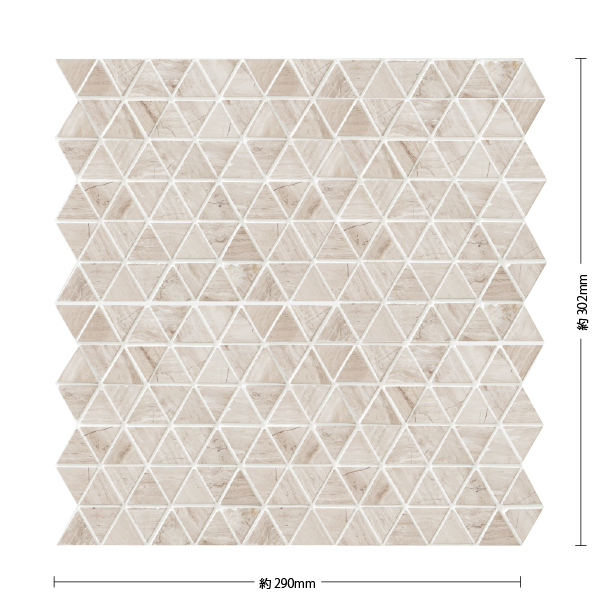 名古屋モザイク / マーブルジオメトリー Marble Geometry 25×22三角形裏ネット貼り 11シート入 CLS-R2010  アートモザイクタイル(ケース) : cls-r2010 : ASTAS online shop - 通販 - Yahoo!ショッピング