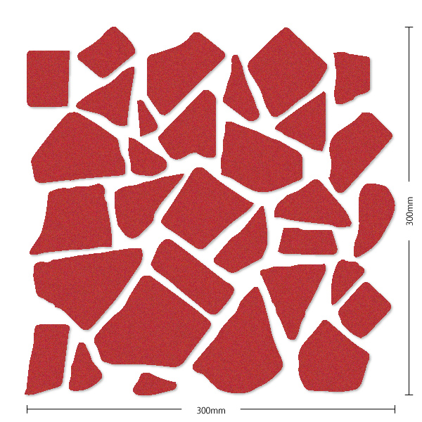 アートモザイクタイル(ケース) クラッシュタイル Crush Tile 乱