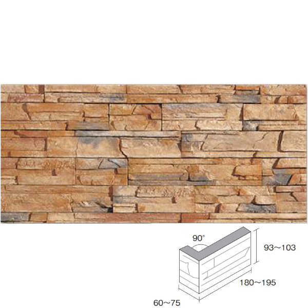 内装用壁タイル(ケース) ジェイズロック コーナー 約1.6m分 JSRC-2020
