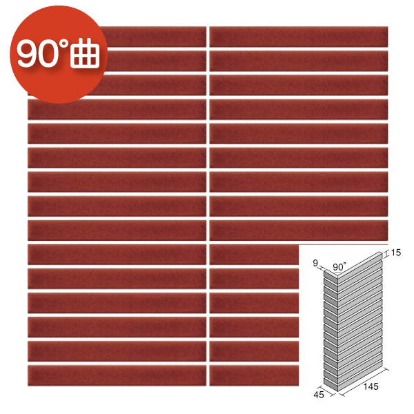 アートモザイクタイル(ケース) エリアボーダー彩 Areaborder Sai 90