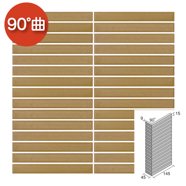 アートモザイクタイル(ケース) エリアボーダー彩 Areaborder Sai 90