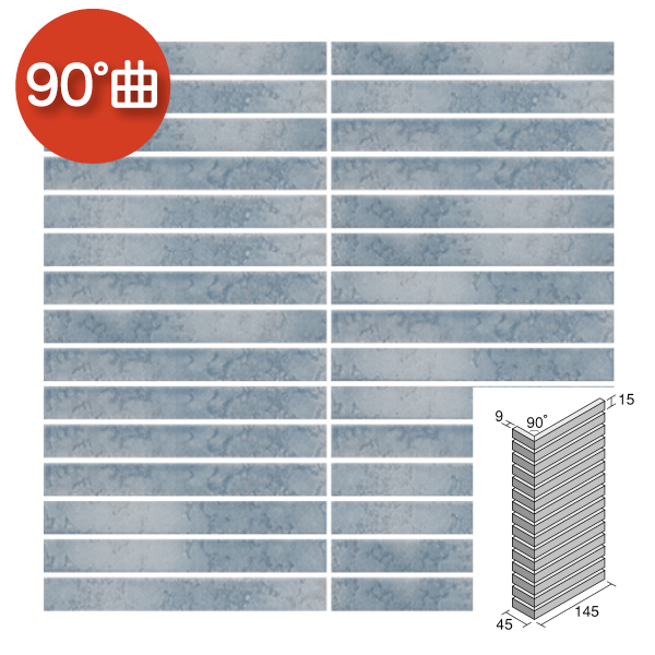 アートモザイクタイル(ケース) エリアボーダー彩 Areaborder Sai 90