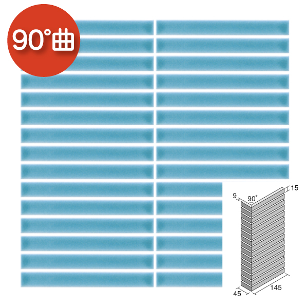 アートモザイクタイル(ケース) エリアボーダー彩 Areaborder Sai 90