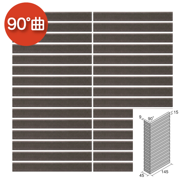 アートモザイクタイル(ケース) エリアボーダー彩 Areaborder Sai 90