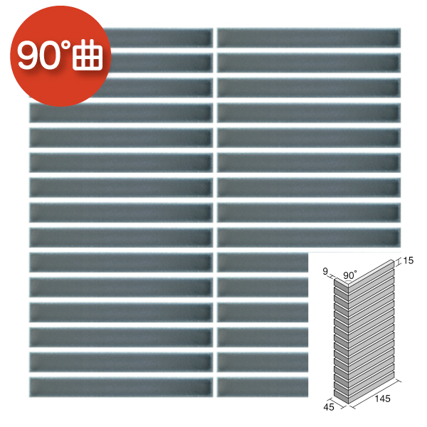 アートモザイクタイル(ケース) エリアボーダー彩 Areaborder Sai 90