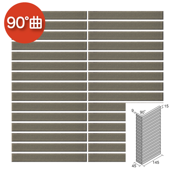 アートモザイクタイル(ケース) エリアボーダー彩 Areaborder Sai 90