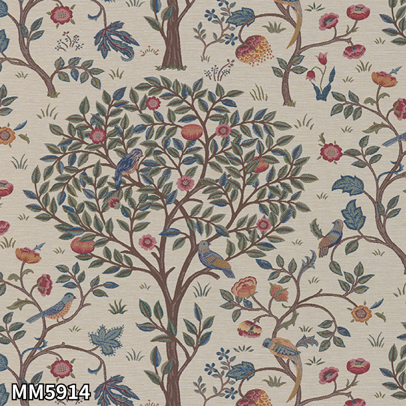 川島織物セルコン ウィリアム・モリス ケルムスコットツリー Kelmscott
