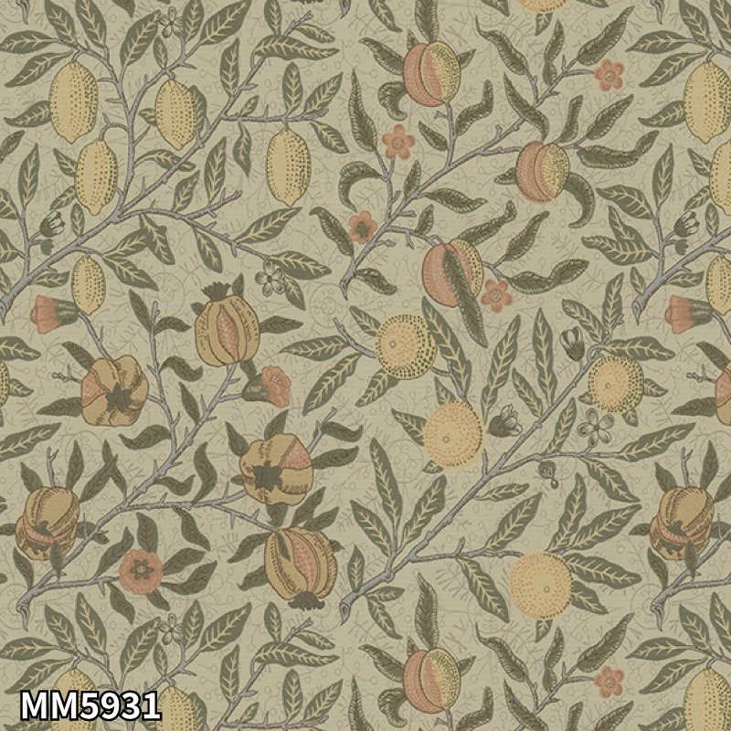 川島織物セルコン ウィリアム・モリス フルーツ Fruit MM5929 MM5930