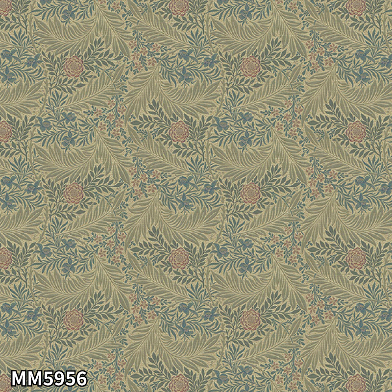 川島織物セルコン ウィリアム・モリス ラークスパア Larkspur MM5956