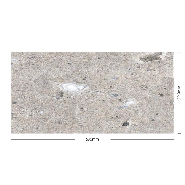 内装床タイル(ケース) ムーンストン Moon Stone 600×300角平 6枚入 CFC