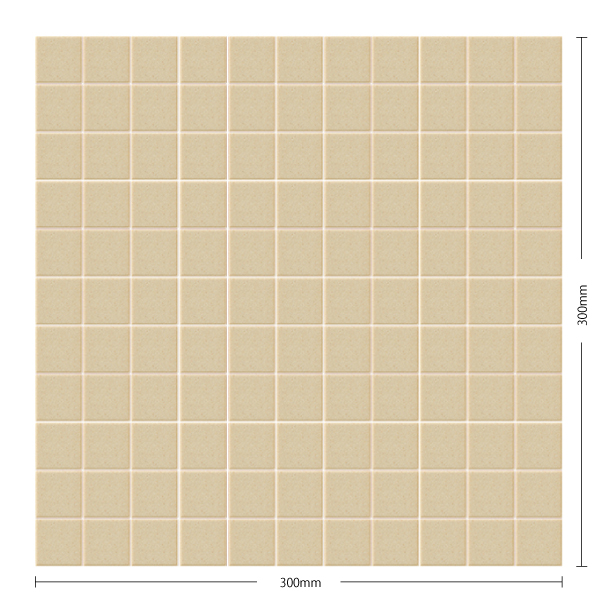 アートモザイクタイル(ケース) ソルムス Sormus 25角紙貼り 25