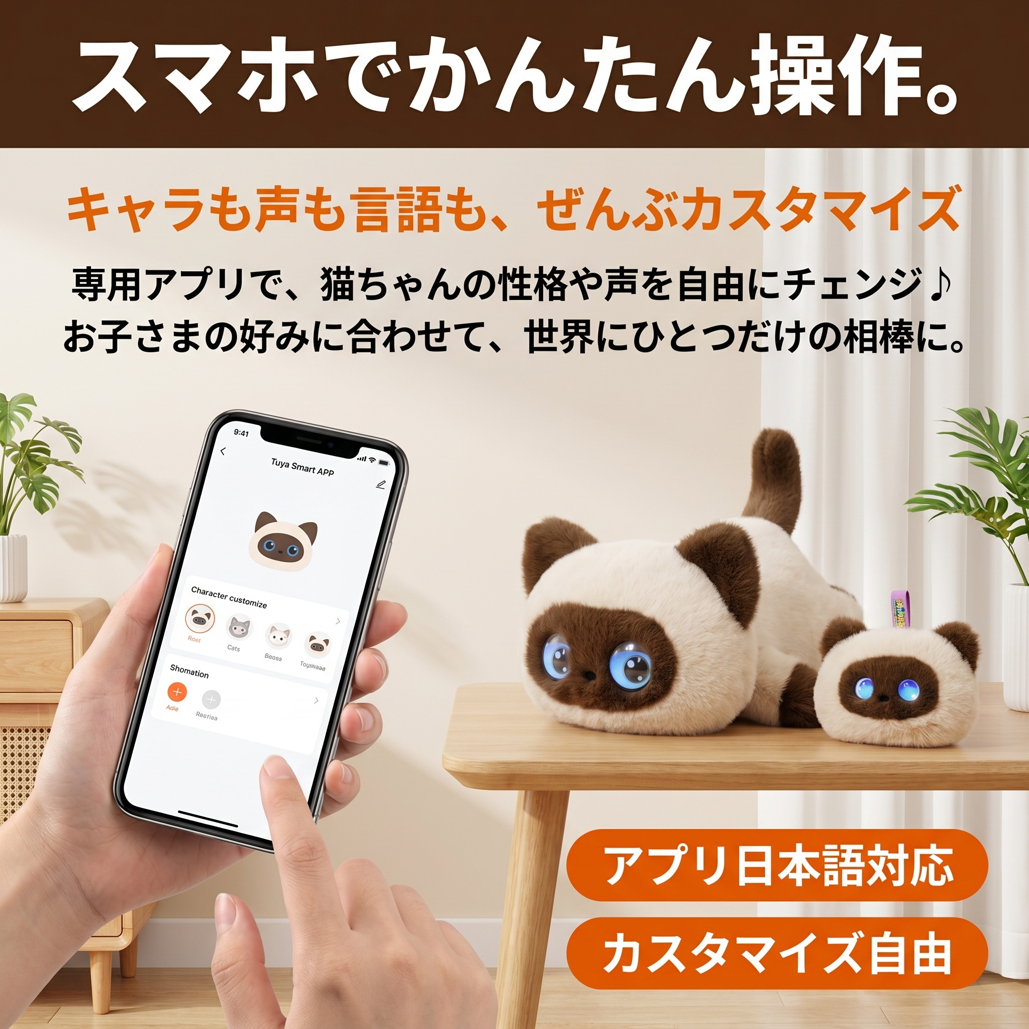 ぬいぐるみ ai 電子ペット 電動ロボット ChatGPT搭載 AI会話