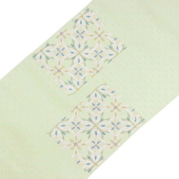 着物 帯 単衣用 相良 刺繍 袋帯 お太鼓柄 別腹 スリーシーズン あすか