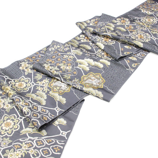 着物 帯 精緻縫い 祈繍工芸 汕頭刺繍 蘇州刺繍 袋帯 あすかや [商品