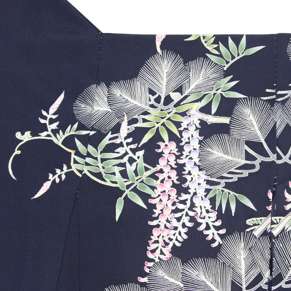 着物 伝統工芸品 本場 加賀友禅 訪問着 松井眞夫作 松と藤 あすかや