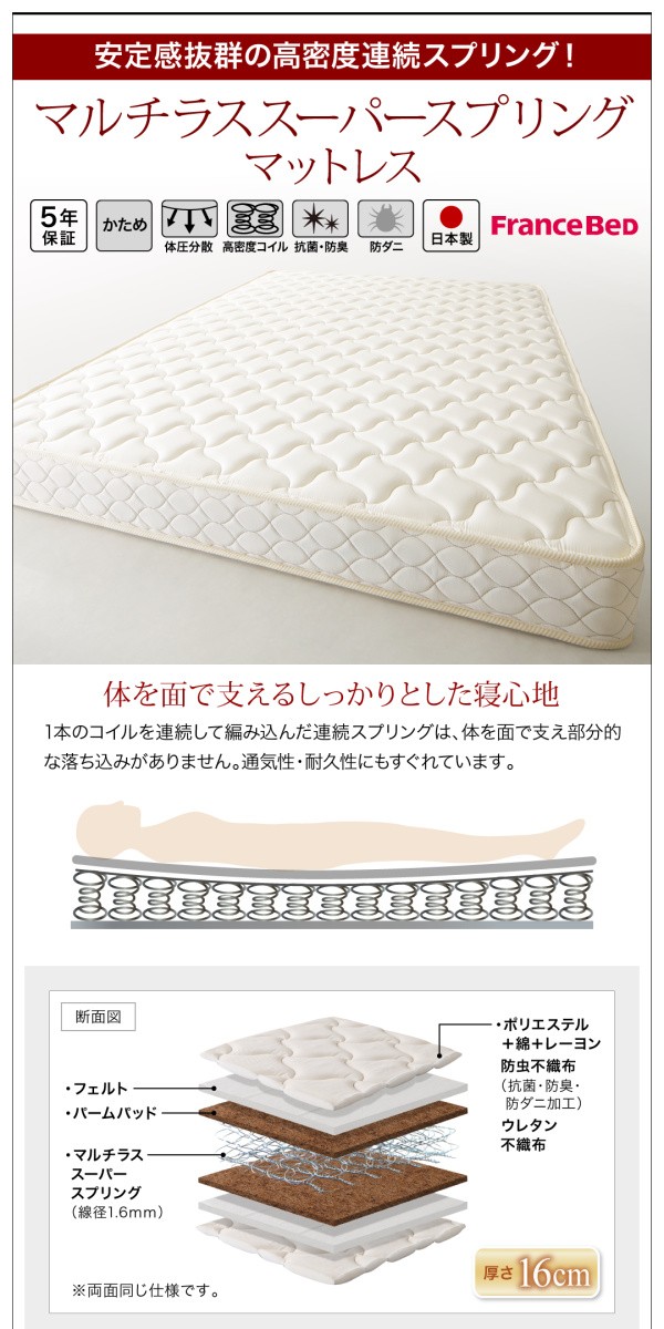 ベッド 棚コンセ... : 寝具・ベッド・マットレス セミダブル ロータイプ 正規店人気