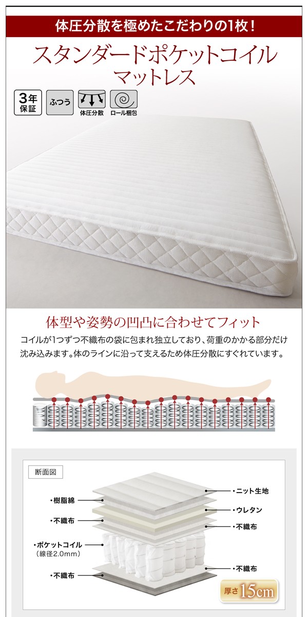 ベッド 将来分割出来るシンプルデ... : 寝具・ベッド・マットレス ダブル 爆買い