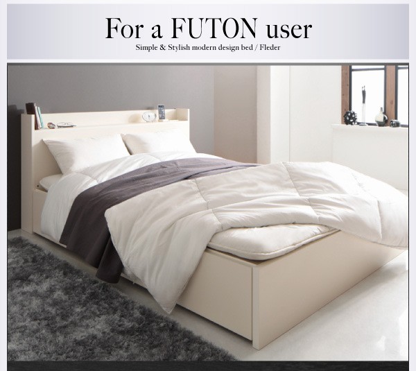 ベッド 棚コンセント付き... : 寝具・ベッド・マットレス シングル 国産 最安値安い