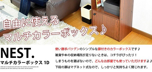 マルチカラーボックス1D【NEST.】