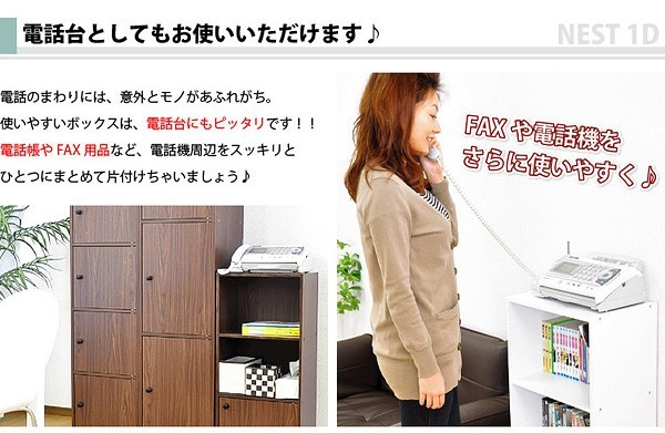 マルチカラーボックス1D【NEST.】