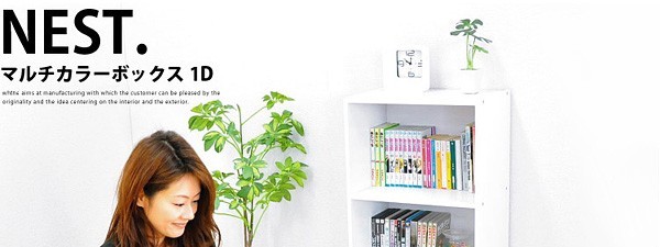 マルチカラーボックス1D【NEST.】