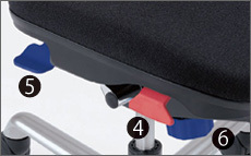 【正規販売店】 オフィス チェアー i-Beetle＜アイ・ビートル＞フレキシブルアームタイプ 【SK1258568752】(43984円)