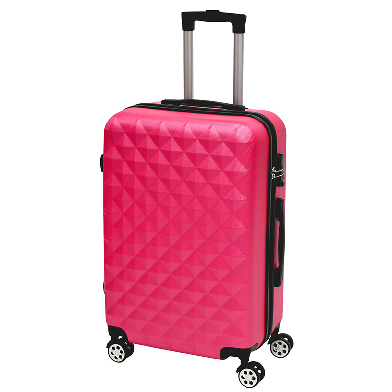 スーツケース かわいい キャリーバッグ キャリーケース トランク Mサイズ TSAロック プリズム 軽量 静音 ダブルキャスター 8輪 suitcase h-baggage-pm-m｜asutsuku-ningyoya｜03