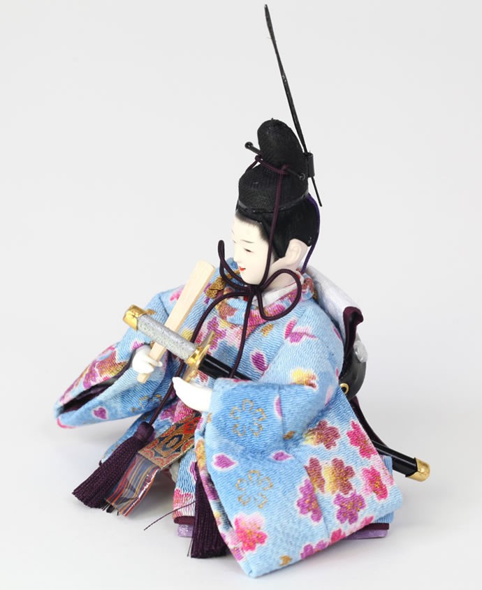 ひな 雛人形 ひな人形 雛 コンパクト 収納飾り 親王飾り 恵翠作 紙音