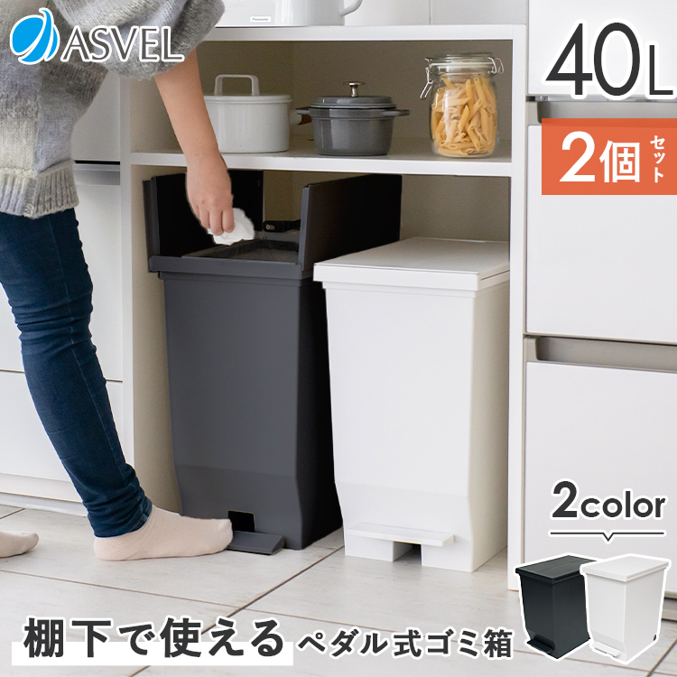 アスベル ゴミ箱 おしゃれ 【ZIP!】 紹介 分別 キッチン 40